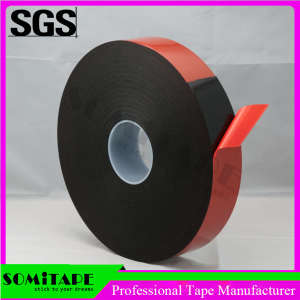 Somitape Sh333b Customized Double Sided Black Foam Tape for General Purpose