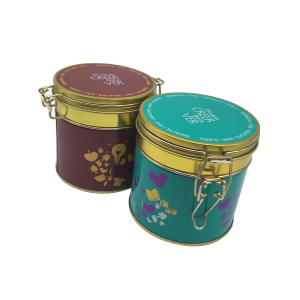 Lock Coffee Tea Tin Container Tin Box Wholesale