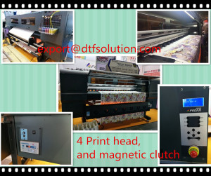 Textile Printer Sublimation Ink with 4 Epson Head