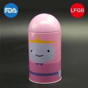 Pink New Style Saving Can/Tin Box/Tin Can (D003-V4)