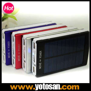 Mobile Phone Cellphone Portable Solar Power Bank 30000mAh Solar Charger